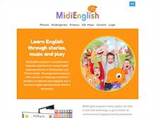 Tablet Screenshot of midienglish.com